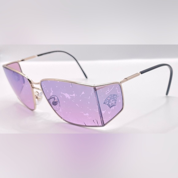 Vintage Gian Versace X47 Gold Sunglasses Frames Only - Picture 2 of 8